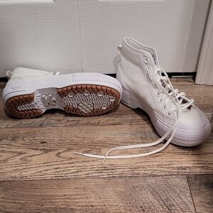 adidas Nizza Trek Women's White High-Top Sneakers